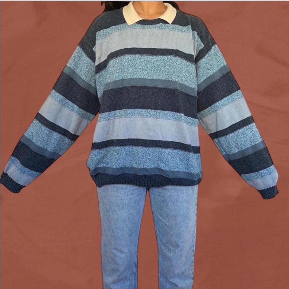 VINTAGE STRIPED SWEATER - Picture 3 of 8